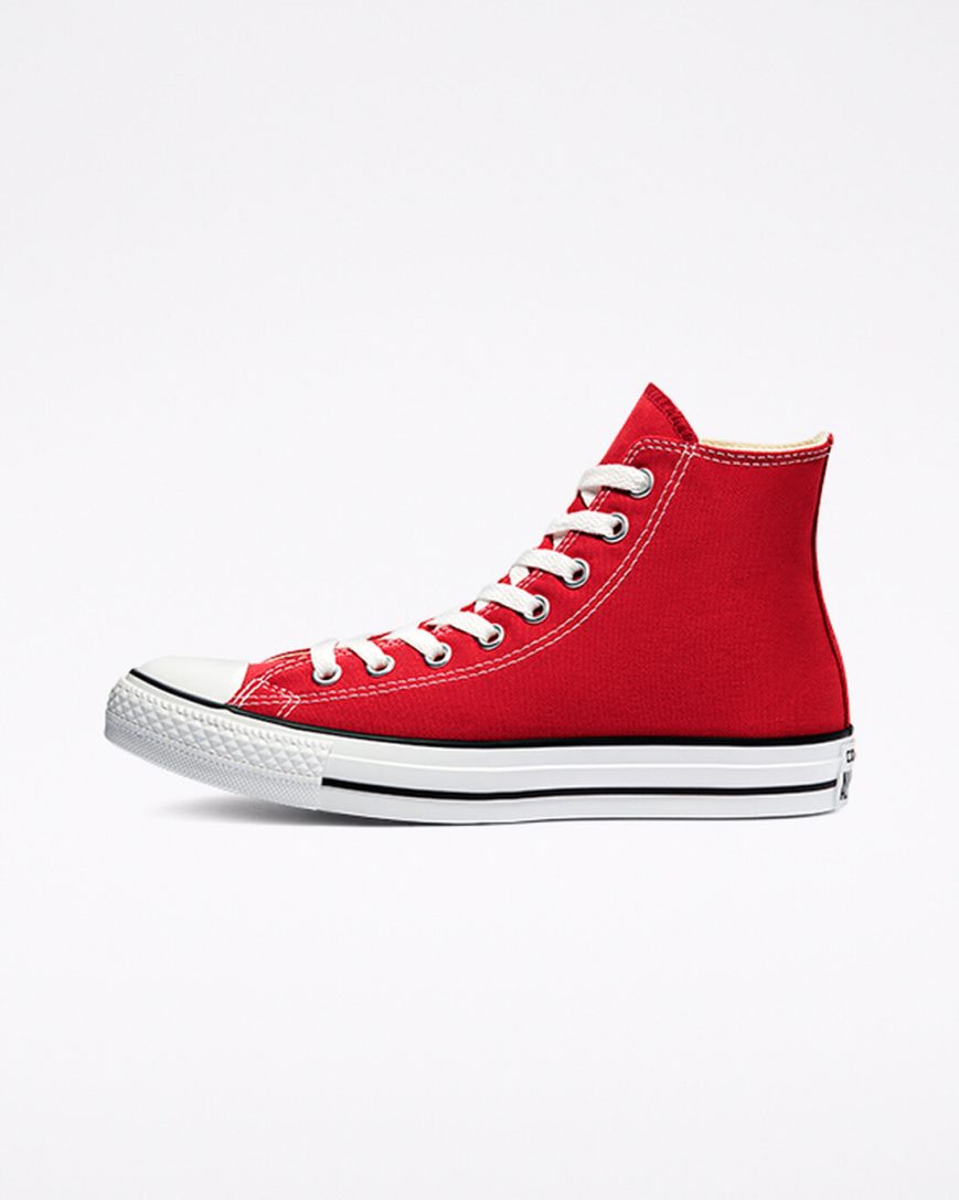 Zapatillas Altas Converse Chuck Taylor All Star Classic Hombre Rojas | PE 5EL4P0